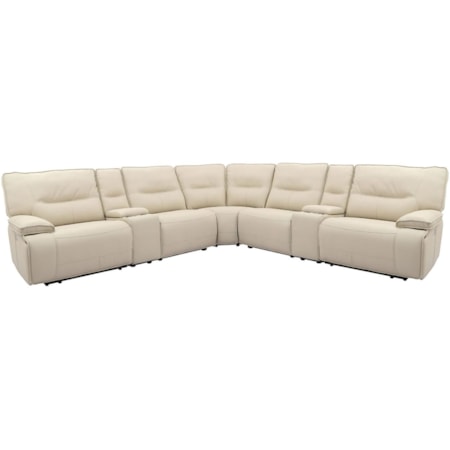7-Piece Power Reclining Sectional Sofa