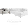 Ashley Dellara 3-Piece Sectional with Chaise