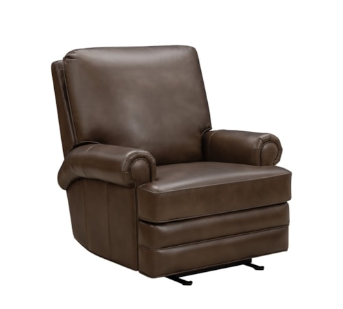 Casual Wall Hugger Power Recliner with USB/USB-C Ports