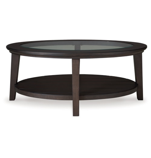 Casual Oval Coffee Table