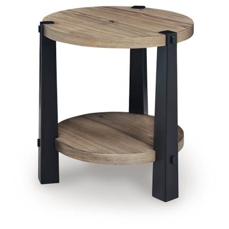 Round End Table
