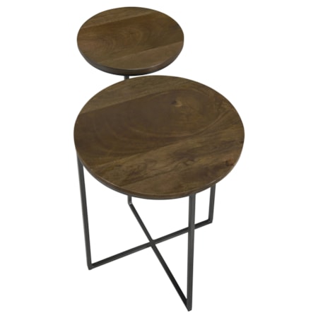 Yael Wood Accent Side Table and