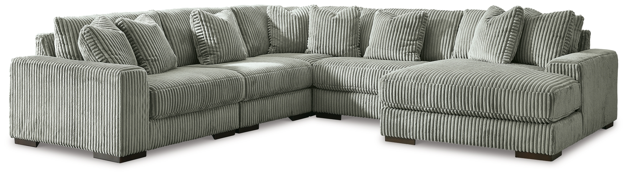 5-Piece Sectional With Chaise
