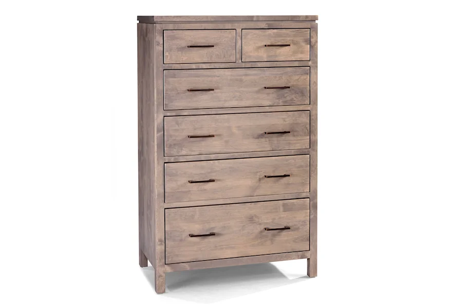 2 West 6 Drawer Chest at Sadler's Home Furnishings