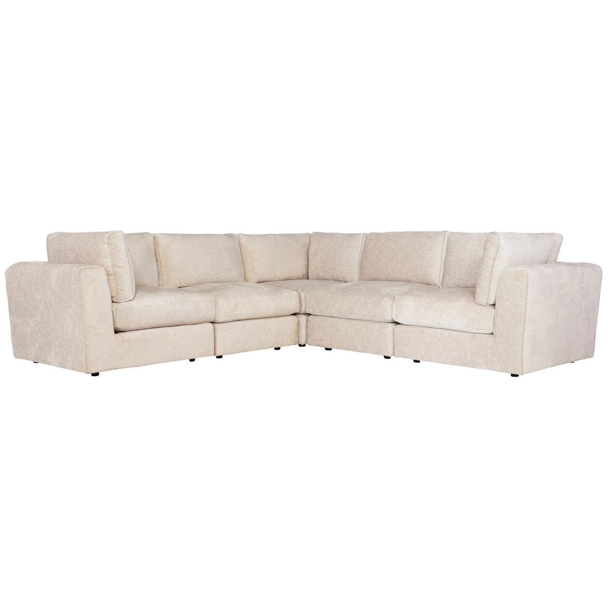 Bernhardt Plush Oasis Fabric Sectional