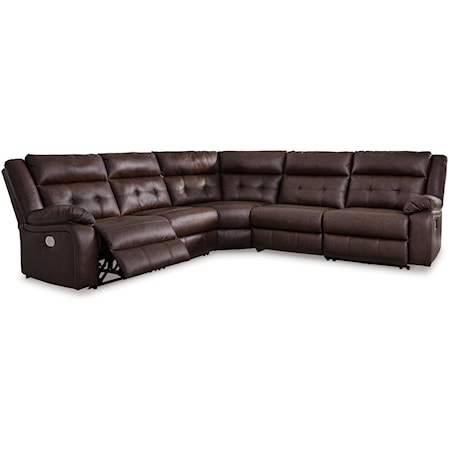 5-Piece Power Reclining Sectional