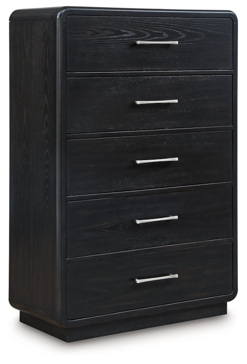 Contemporary 5-Drawer Bedroom Chest