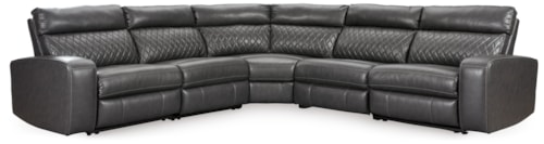 5-Piece Power Reclining Sectional