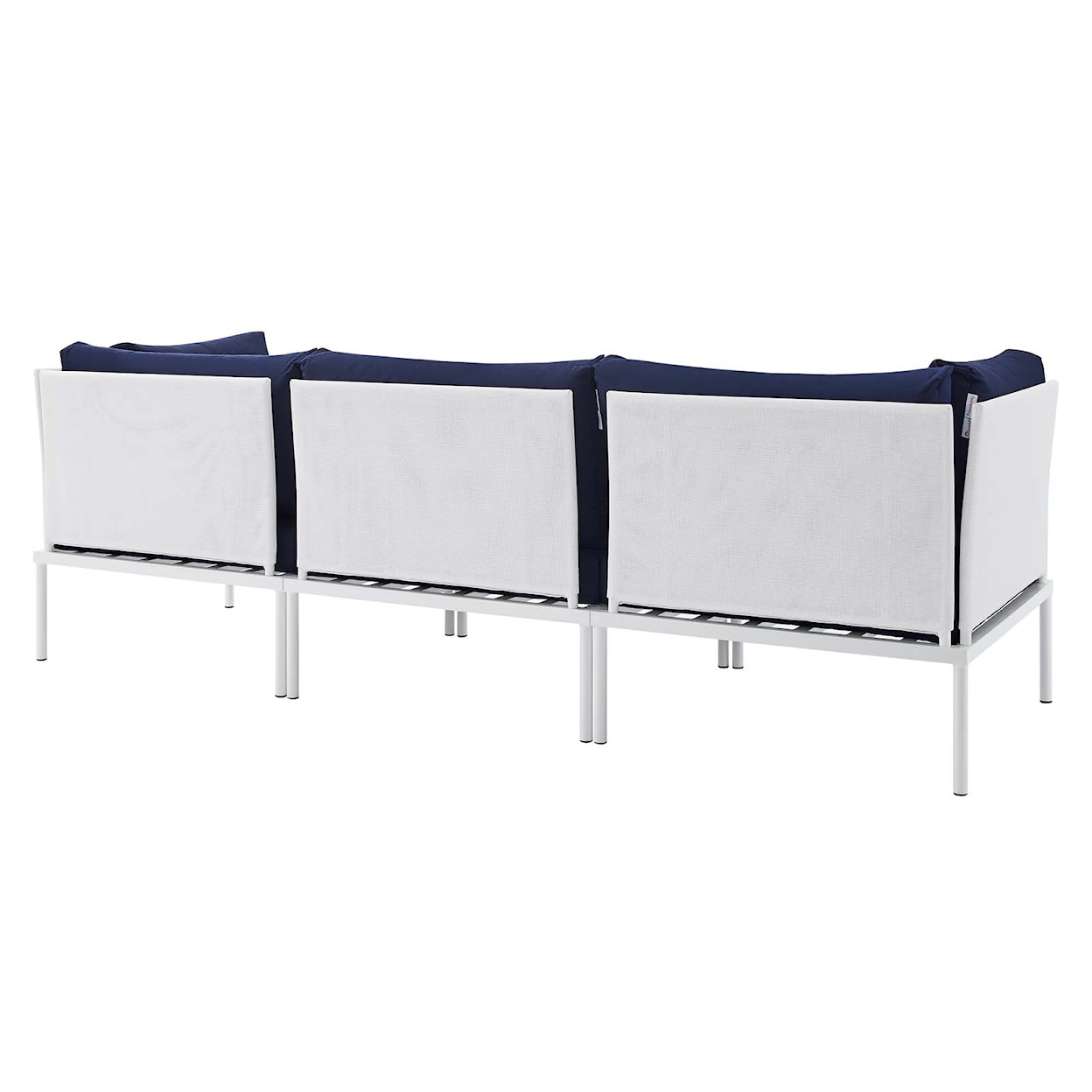 Modway Harmony Outdoor Aluminum Sofa