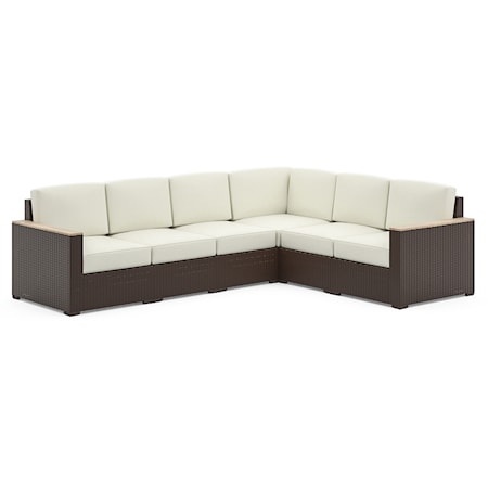Outdoor 6-Seat Sectional Sofa