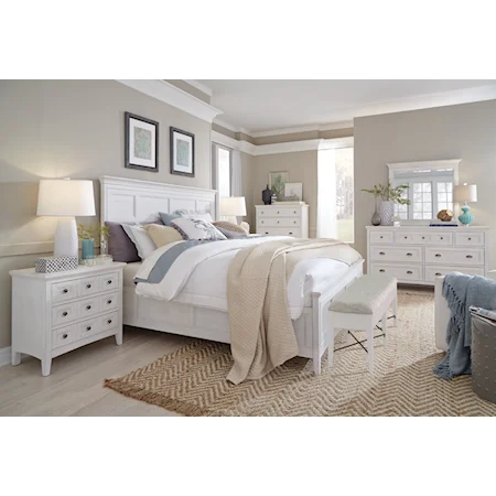 6 Piece Queen Panel Bedroom