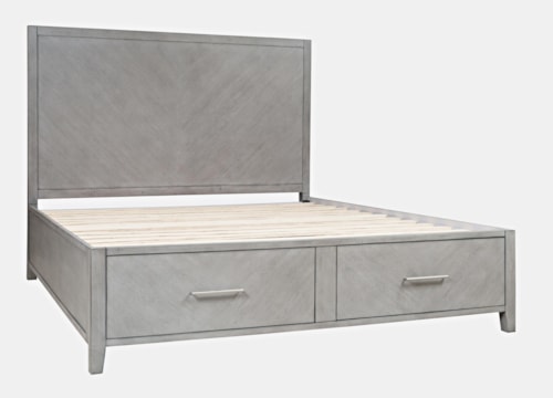 King Storage Bed