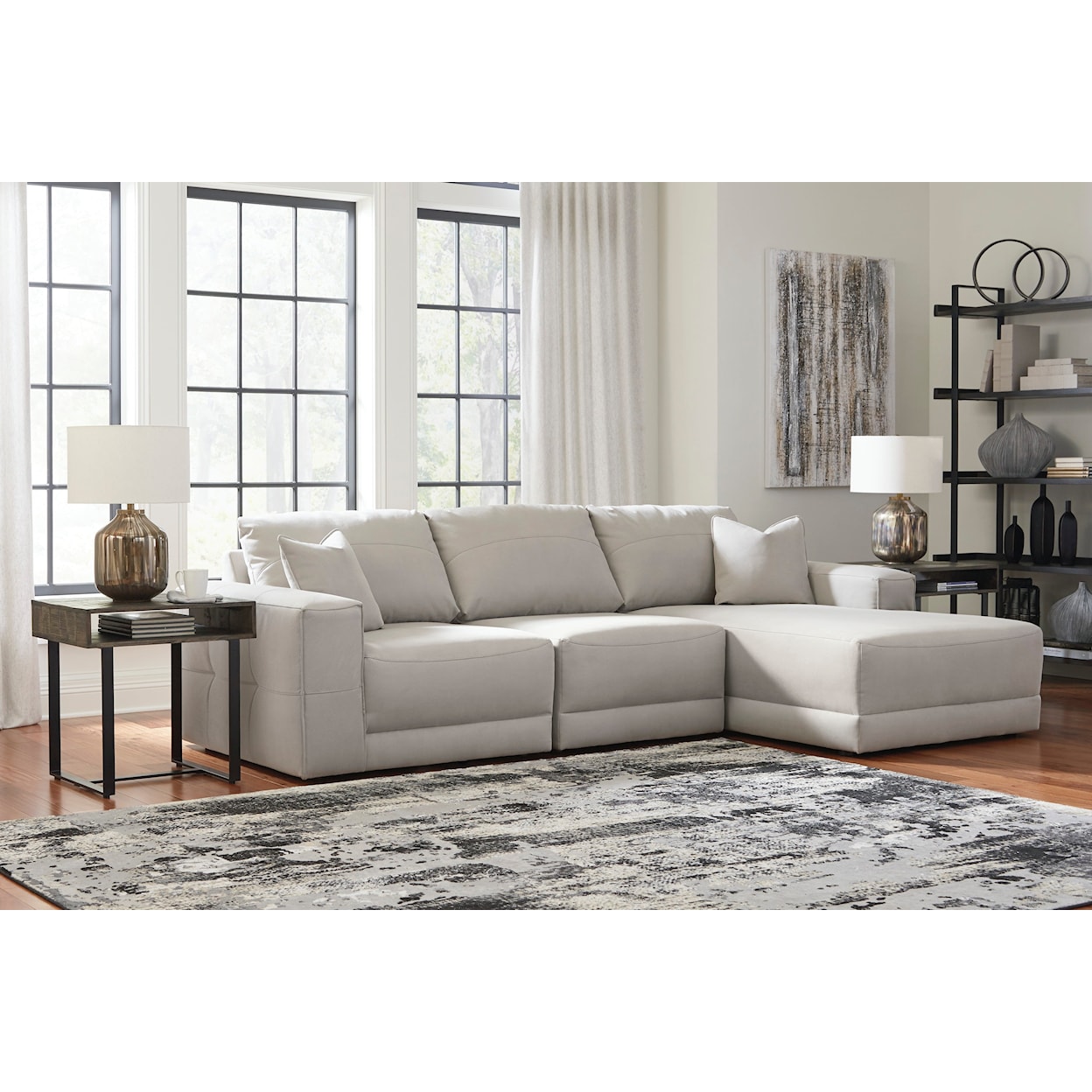 Ashley Next-Gen Gaucho 3-Piece Sectional Sofa with Chaise