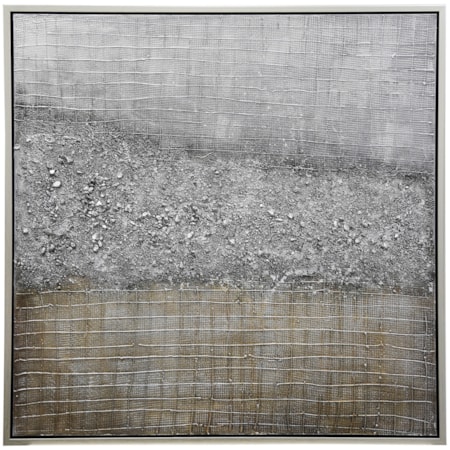 Rock Bed Grid Canvas