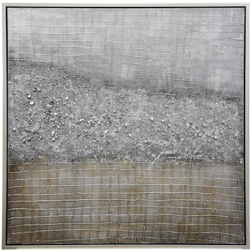 Rock Bed Grid Canvas