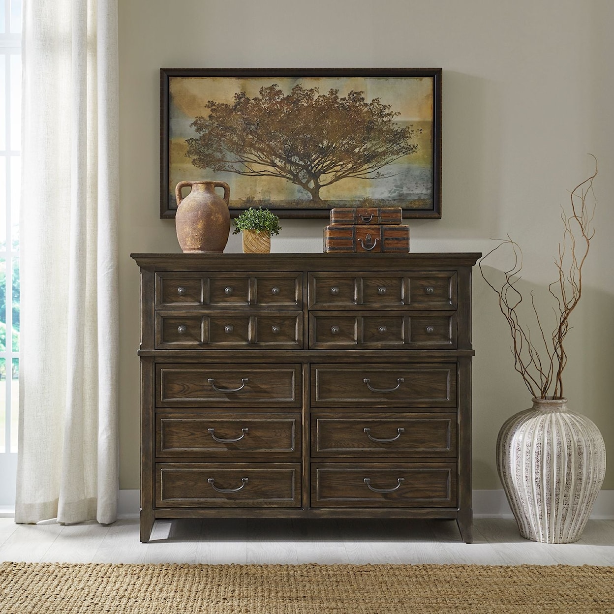 Liberty Furniture Paradise Valley 10-Drawer Chesser