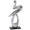 Ashley Furniture Signature Design Accents Devri Silver Finish/Black Sculpture