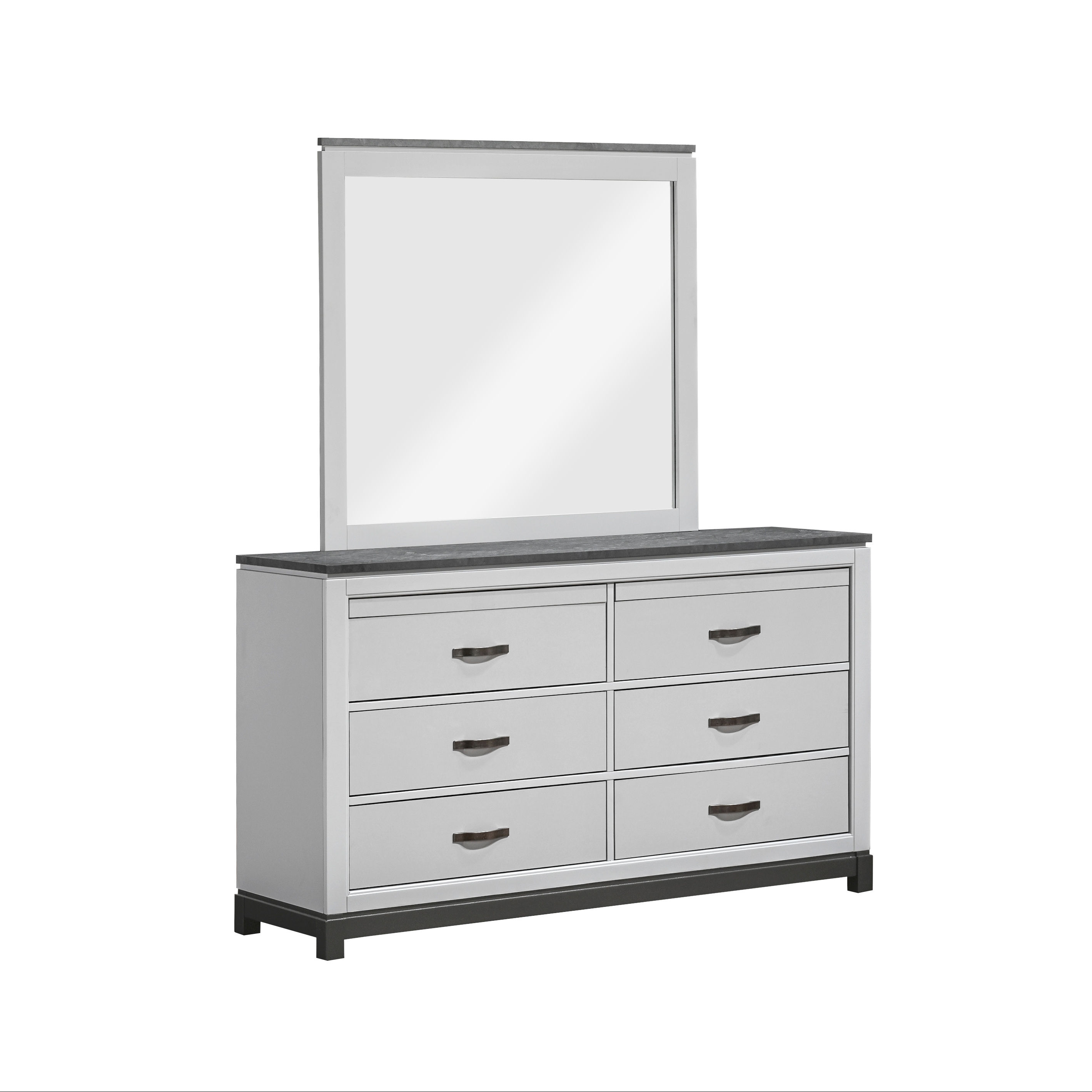 Dresser &amp; Mirror Set