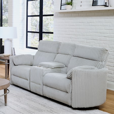 Power Reclining Glider Loveseat