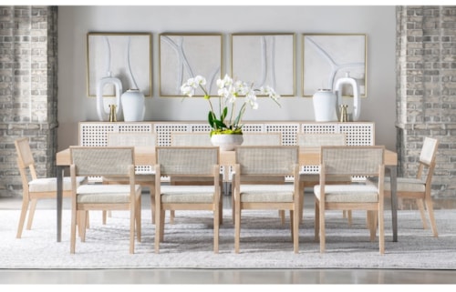 Contemporary 11-Piece Dining Set