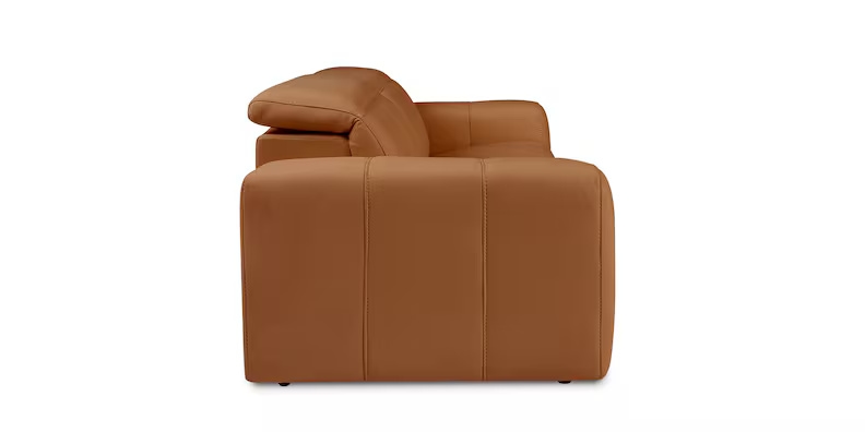 Bassett Club Level - Airy Airy Leather Power Reclining Loveseat