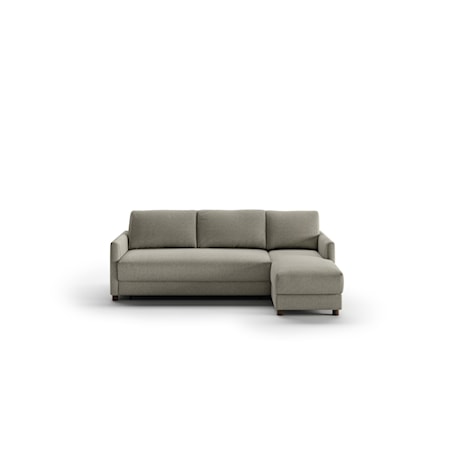 LAF Loveseat Sleeper + RAF Storage Chaise