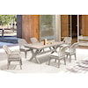 Armen Living Costa Set of 2 Outdoor Arm Chairs