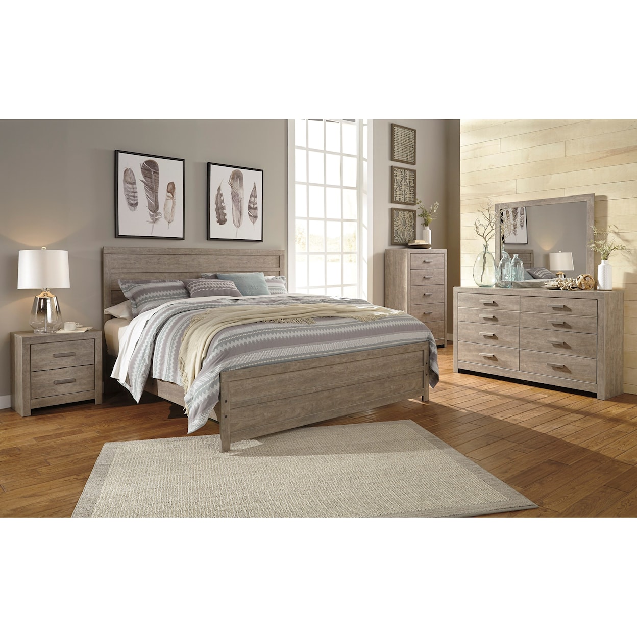 Ashley Signature Design Culverbach King Bedroom Group