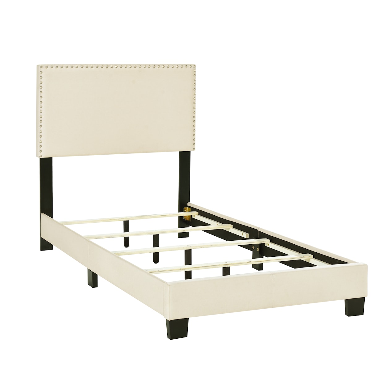 Accentrics Home Fashion Beds Twin Upholstered Bed