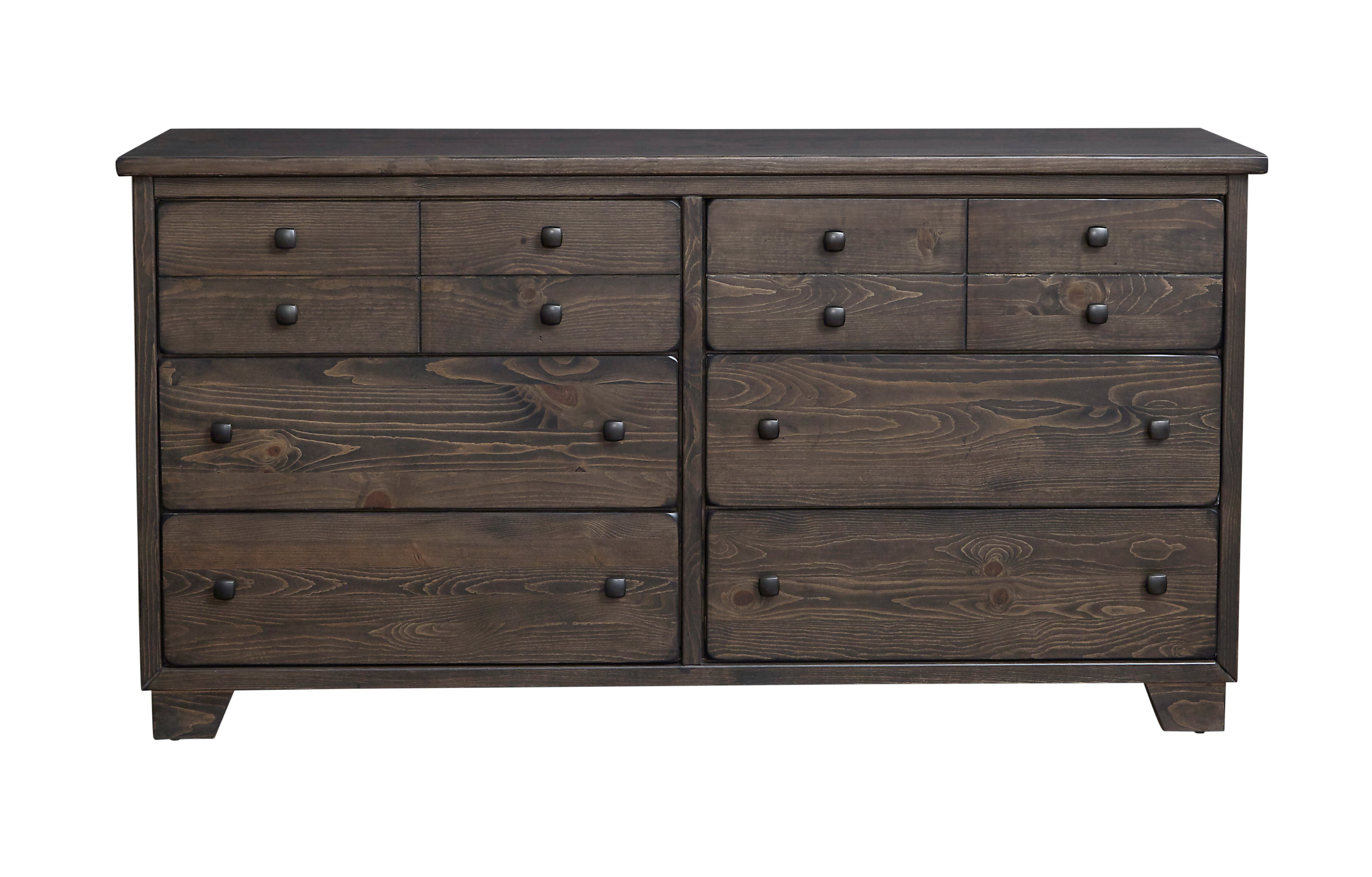 Progressive Furniture River Oaks B692-23 Transitional 6-Drawer Dresser ...