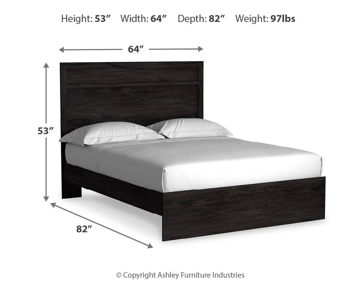 Signature Design by Ashley Belachime Queen Panel Bed