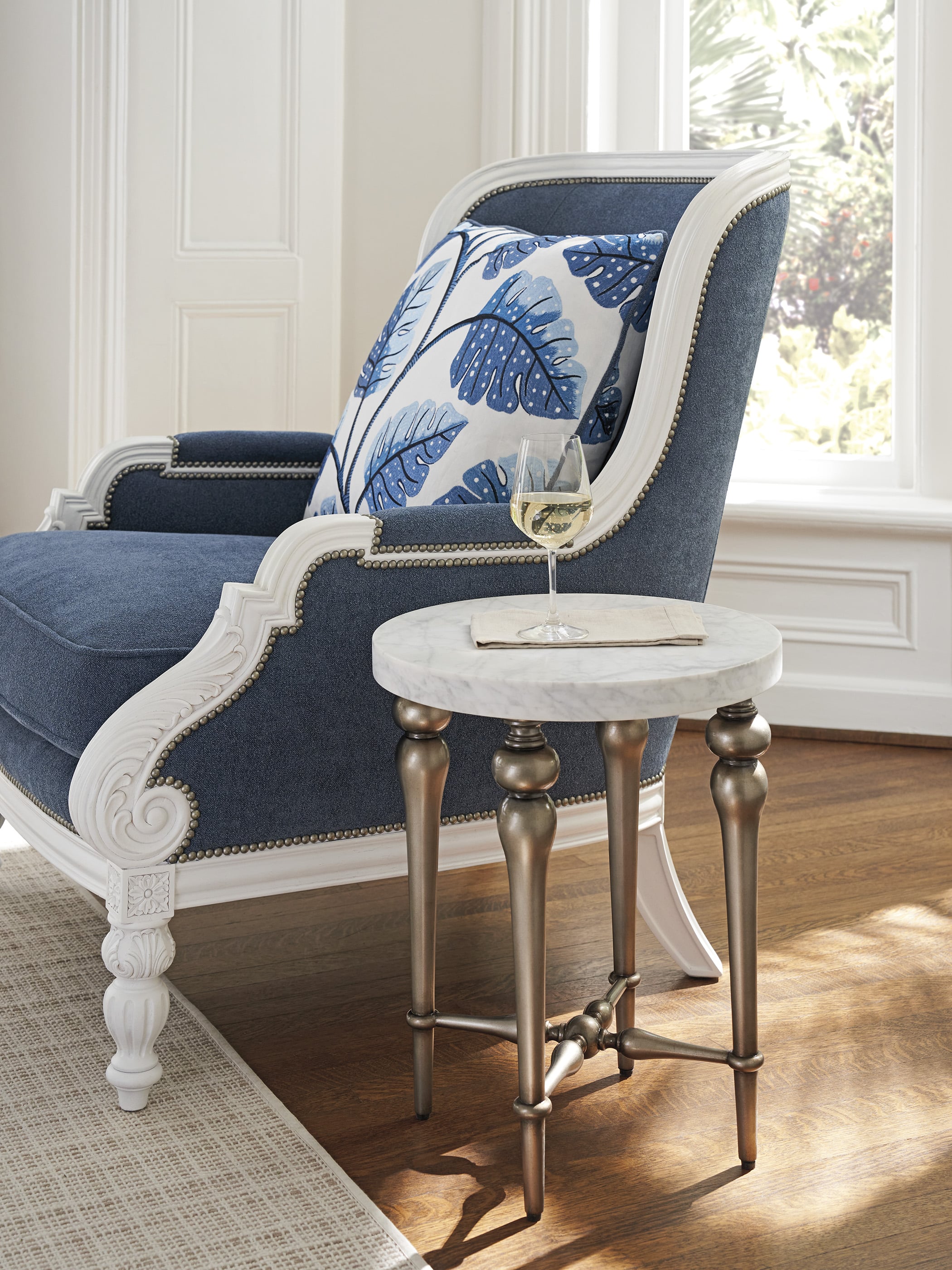 Barclay Butera Villa Blanca Argos Martini Table