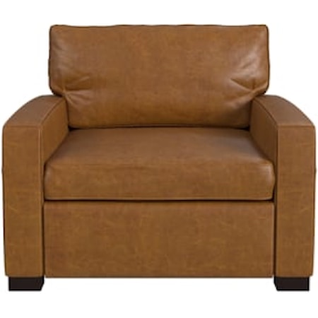 Accent Chair with Track Arms