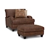 Franklin 848 Indira Chair Ottoman