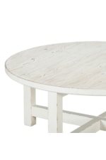 Liberty Furniture Backroads Farmhouse Round Cocktail Table