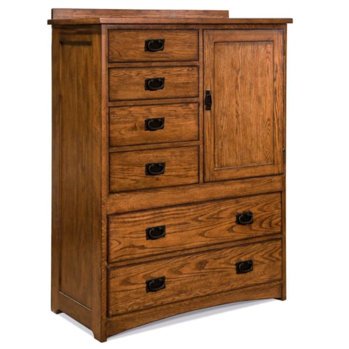 Mission 6-Drawer Gentlemen's Chest