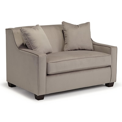 Best Home Furnishings Marinette Twin Sleeper Chair w/ Memory Foam Mattress