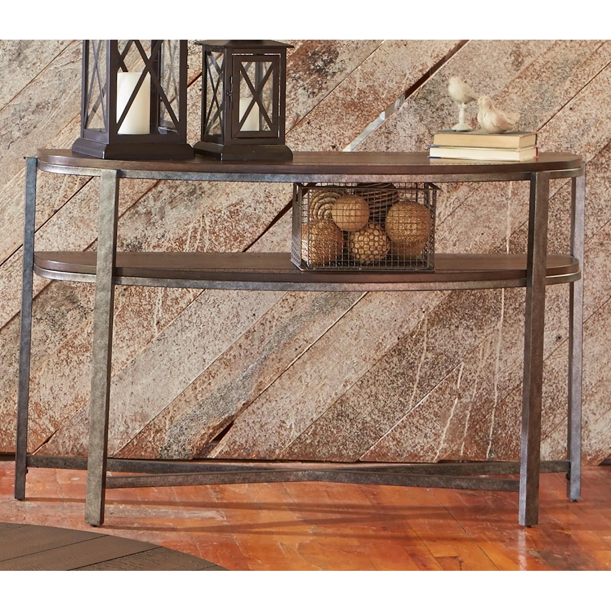 Liberty Furniture Breckinridge Demilune Sofa Table