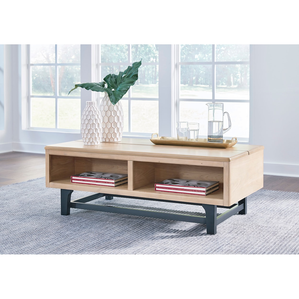 Signature Design Freslowe Lift-Top Coffee Table