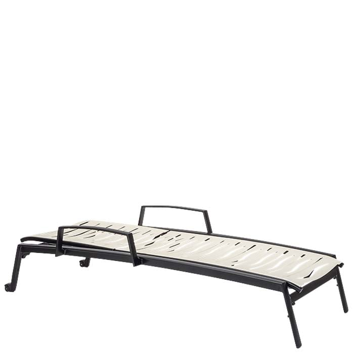 Tropitone Elance Adj. Wave Segment Chaise Lounge w/Wheels