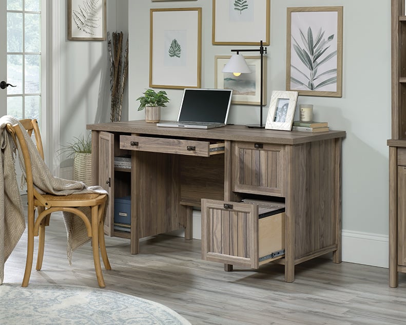 Double Pedestal Office Desk