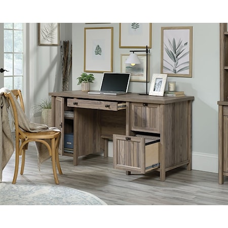 Double Pedestal Office Desk