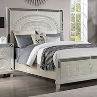 Glam King Panel Bed
