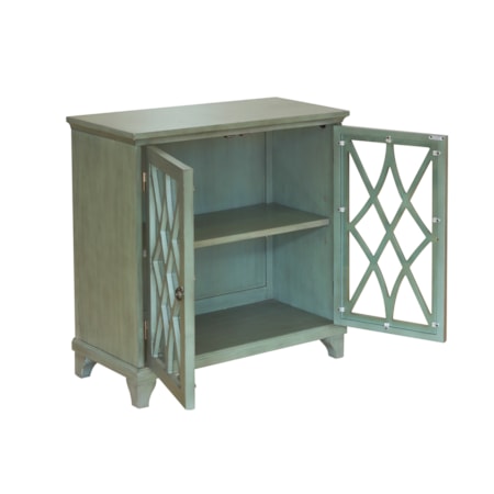 Two Door Chest in Sage