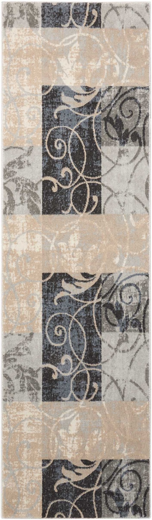 2'2" x 7'6" Multicolor Runner Rug
