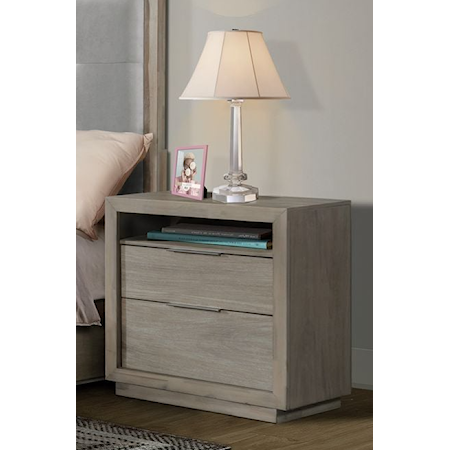 2-Drawer Nightstand