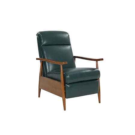 Mid-Century Modern Push Back Recliner