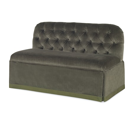 Osborne 1 Diamond Tufted Bench