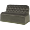 Century Carrier and Company Uph Osborne 1 Diamond Tufted Bench
