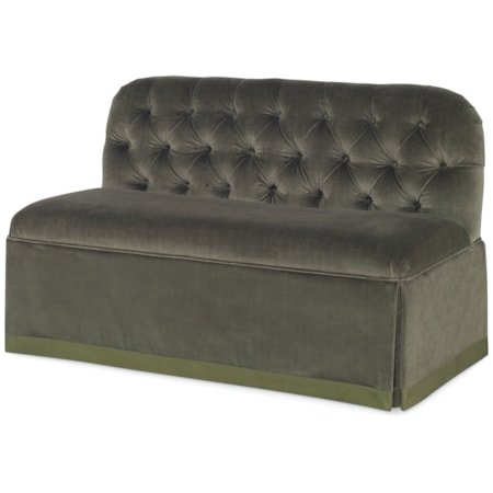 Osborne 1 Diamond Tufted Bench